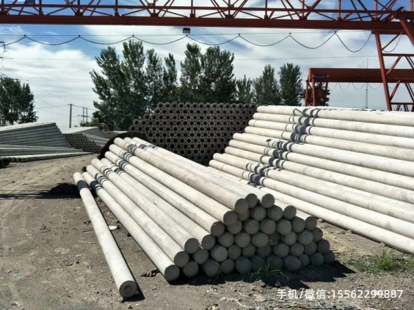 文山190*10米非预应力水泥电线杆