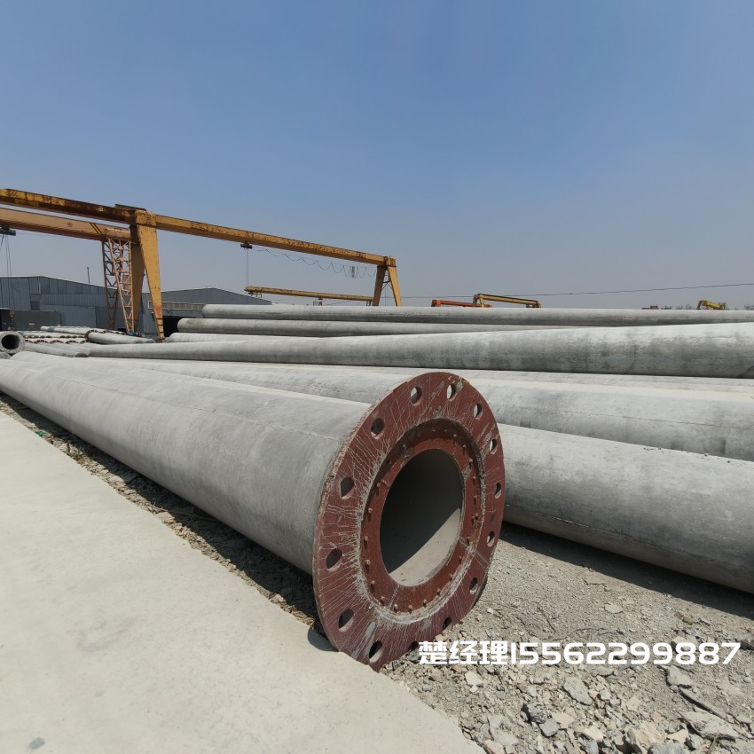 文山12米无拉线电杆